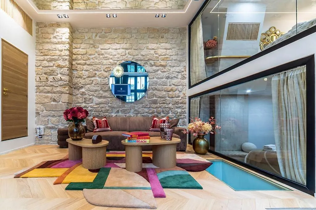 Apartamento B Luxe Triplex, Cinema Near Place Des Vosges Ac